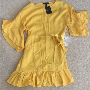 Yellow dress(never worn w/tag)